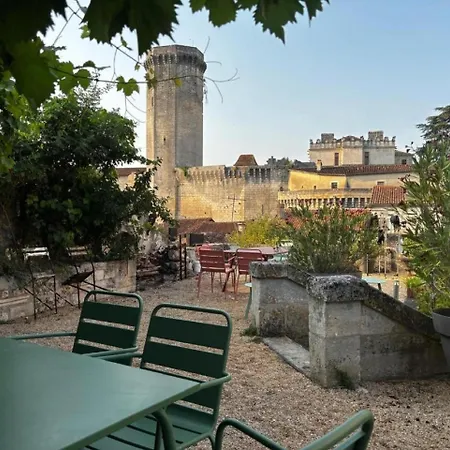 Joli Avec Vue Sur Le Chateau Feriehus Bourdeilles